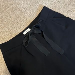 Wilfred tie front dress pants